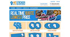 Desktop Screenshot of hitsticker.com